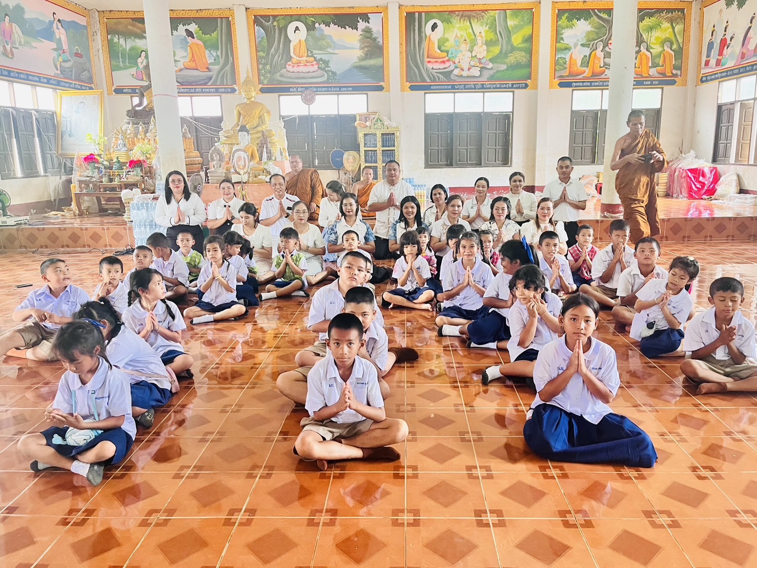 โรงเรียนวังยางวิทยาคาร เข้าร่วมกิจกรรมวันสำคัญทางพระพุทธศาสนา เนื่องในวันอาสาฬหบูชาและวันเข้าพรรษา ประจำปีการศึกษา 2569